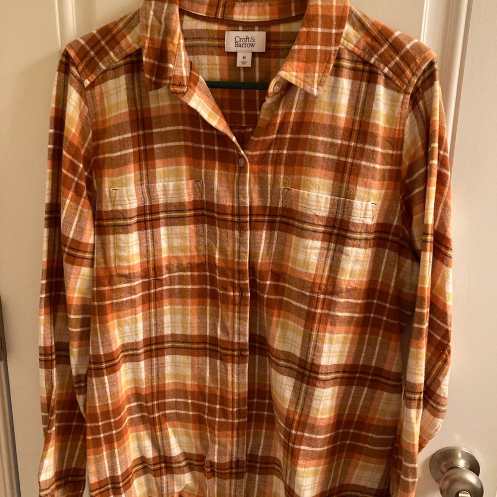 Light weight flannel shirt.